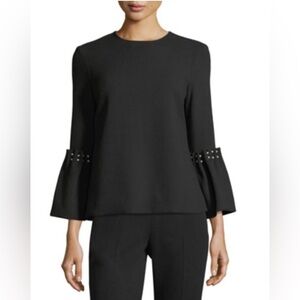 🖤 NWT! Maree Pour Toi Black Pearl Bell Sleeve Blouse